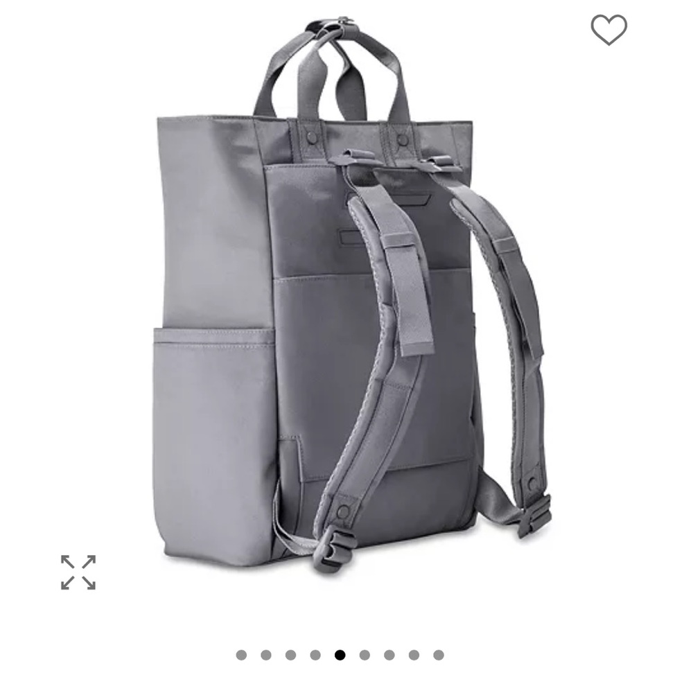 Dagne Dover Petra Convertible Tote Bag in Ash Grey - Picture 10 of 11